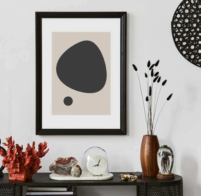 Picture of Modern Abstract Framed Art