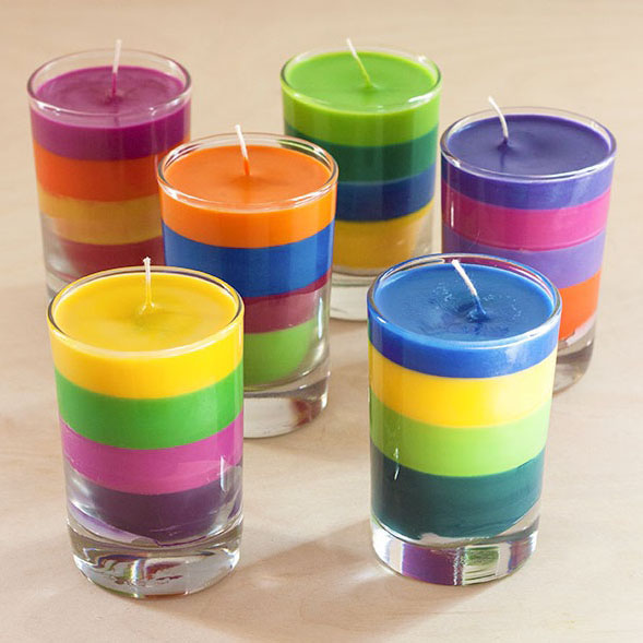 Picture of Layered Candles