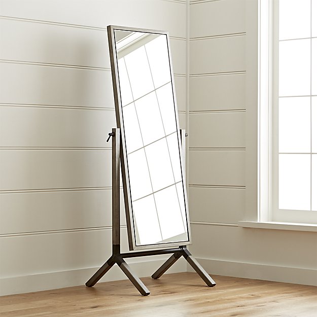 Picture of Metal-Framed Standing Floor Mirror